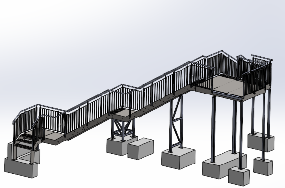 Konstruktion Treppenturm